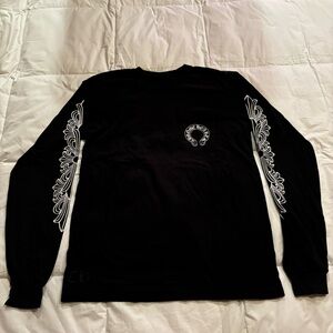 Chrome Hearts Pocket L/S Tee Black Large